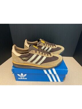 New! Adidas Originals SL 72 RS Brown/Grey/ Yellow Shoes. Men’s 11. Women’s 12